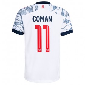 Jalkapallo Pelipaidat FC Bayern München Kingsley Coman 11 Kolmaspaita 2021-2022 Lyhythihainen